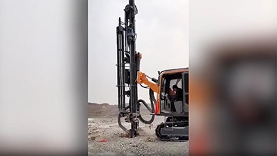 Гидравлический буровой станок ZT10, для открытых горных работ